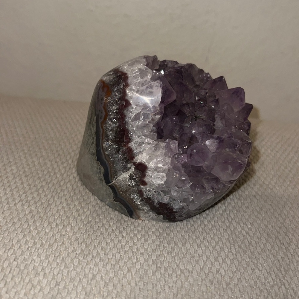 Amethyst Geode Crystal Decor